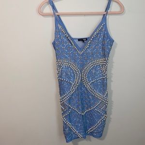Blue Pearl  fashion nova dress size small